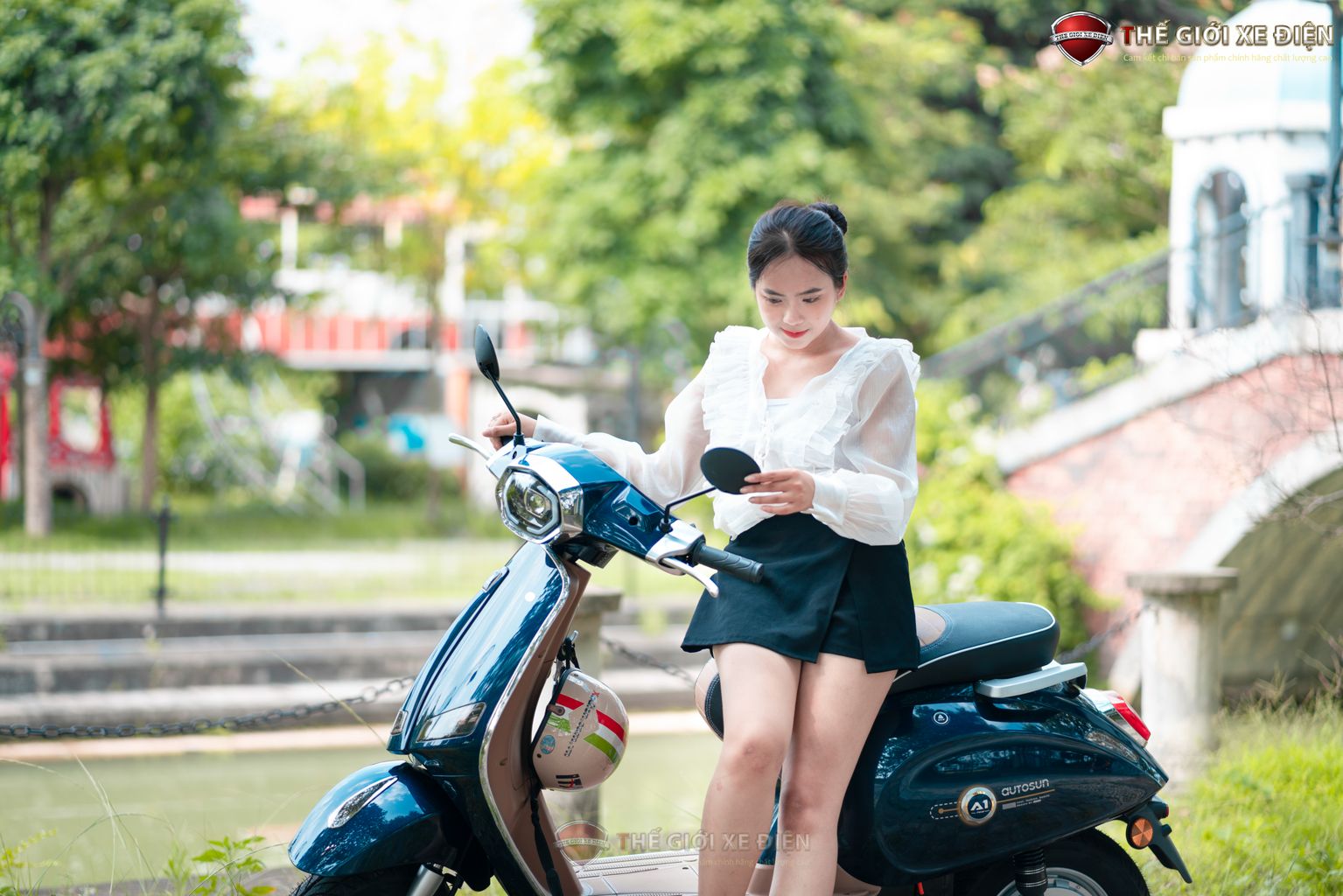 Xe Máy Điện Ally Autosun A1 - Ảnh 3