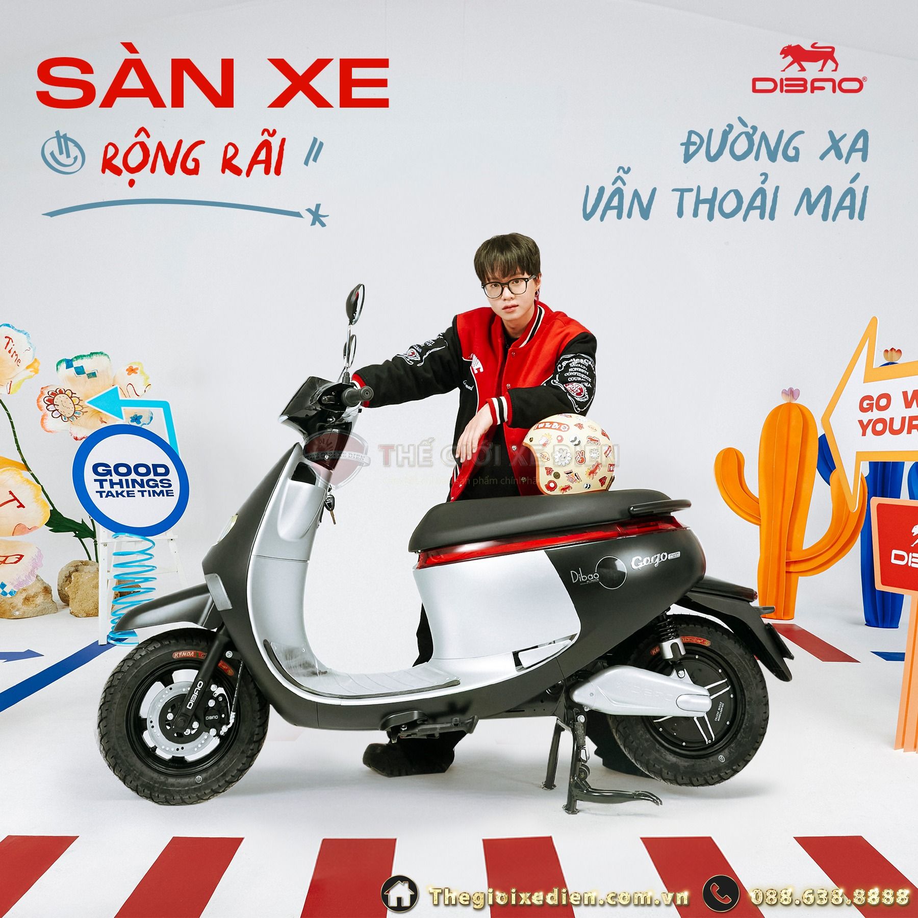 Xe Máy Điện Dibao Gogo Moon Đời Mới Nhất - Ảnh 4