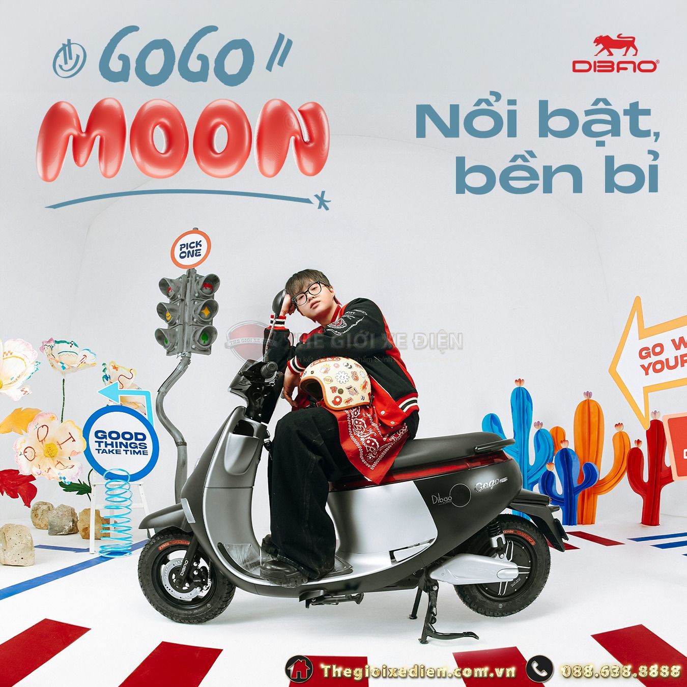 Xe Máy Điện Dibao Gogo Moon Đời Mới Nhất - Ảnh 5