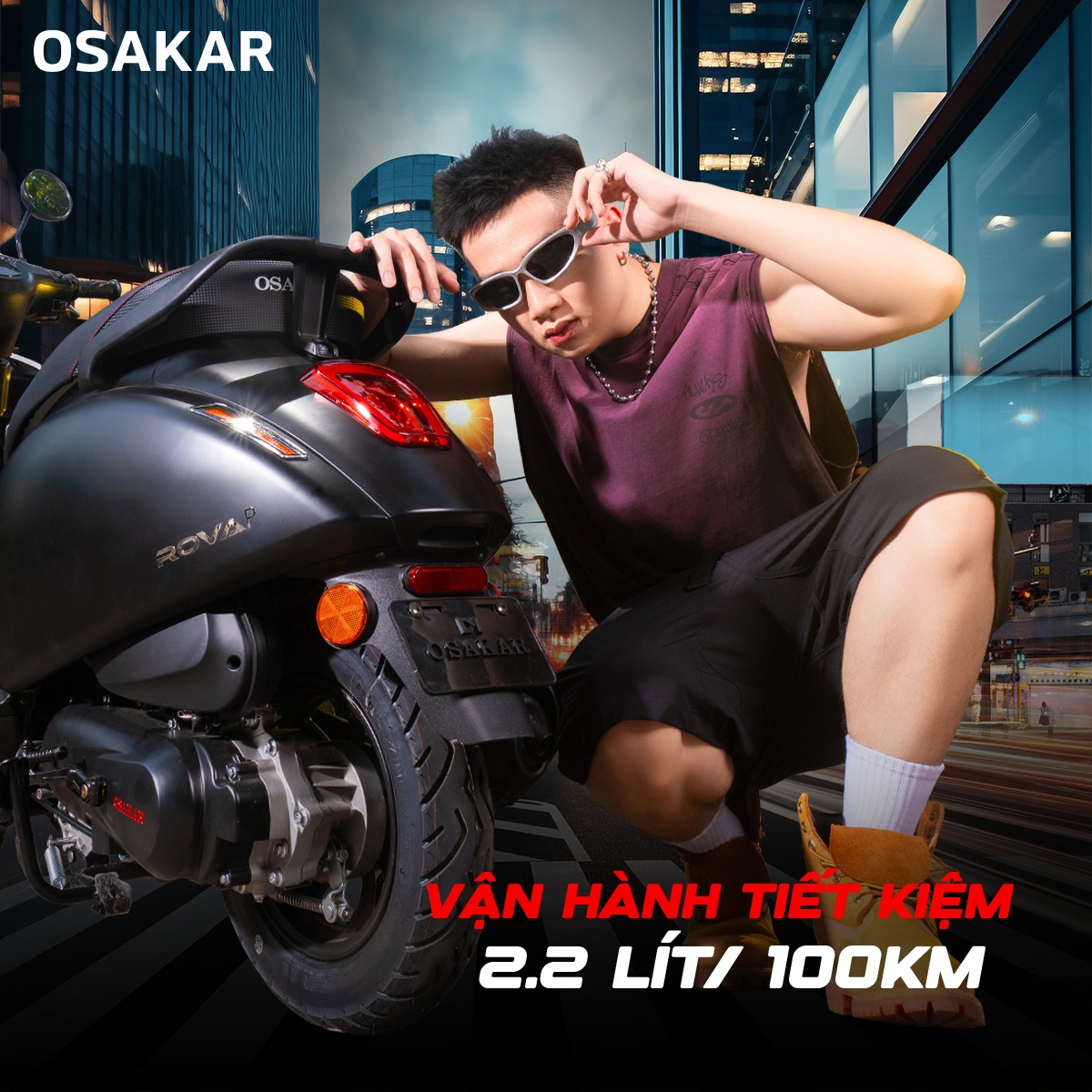 Xe Ga 50cc Osakar Nispa Lumia P New 2025 - Ảnh 11